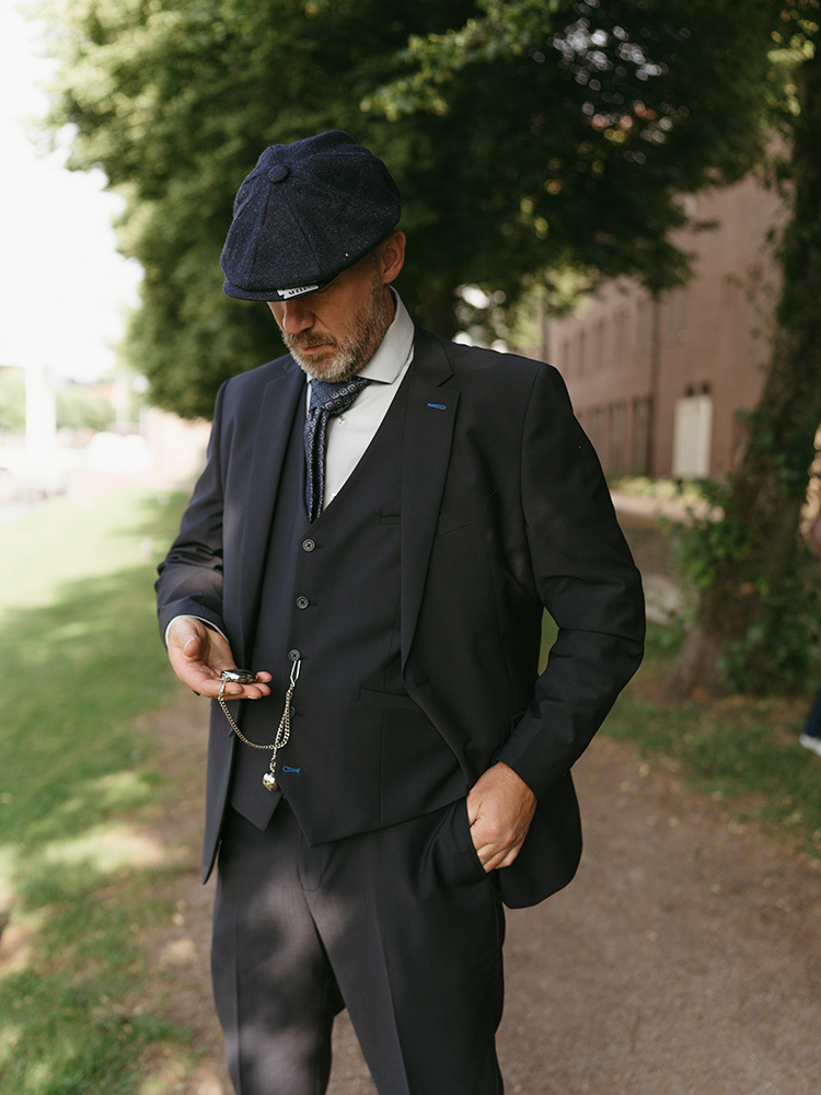 Cavani Mayfair Midnight | Costume homme | costume 3 pièces | Bleu nuit | Thomas Shelby