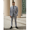 Caridi Sky Blue | 3-teiliger Anzug | Hellblau | Prince-of-Wales