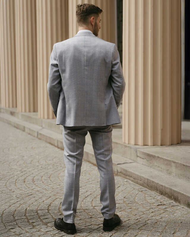 Cavani Caridi Sky Blue | 3-piece suit | Sky Blue | Prince-of-Wales | Peaky Blinders