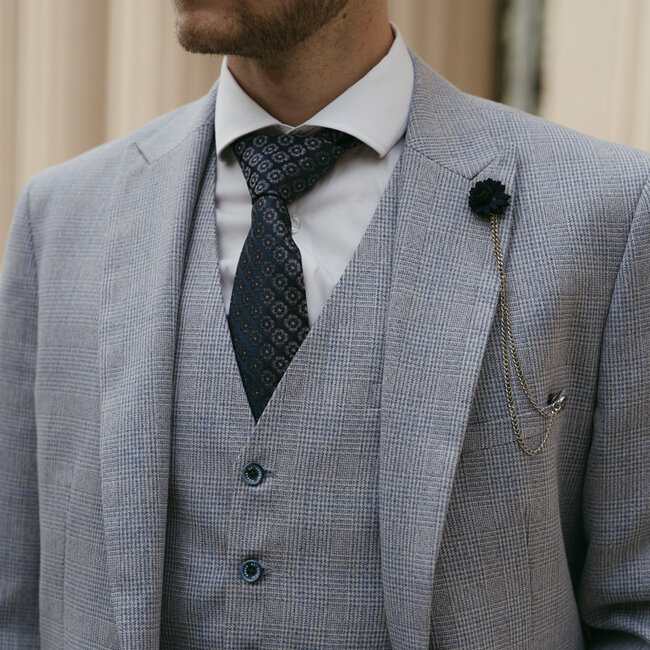 Cavani Graves Sky Blue | costume 3 pièces | Bleu ciel | Johnny Dogs | Peaky Blinders