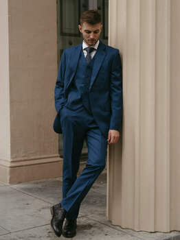 Costume Thomas - bleu marine classique