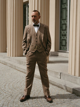 Costume Arthur - Brun clair Prince de Galles