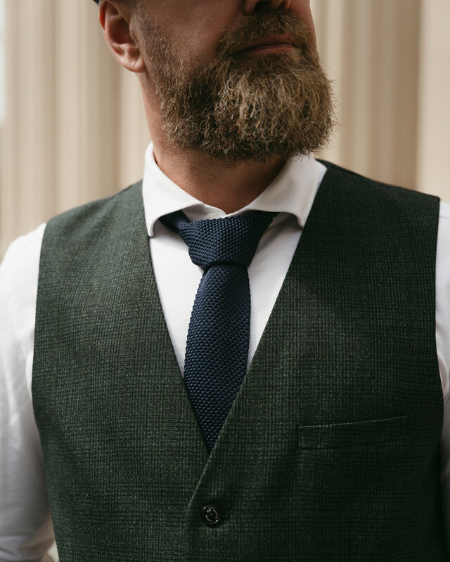 Cavani Caridi Green | 3-teiliger Anzug | Grün | Prince-of-Wales | Peaky Blinders