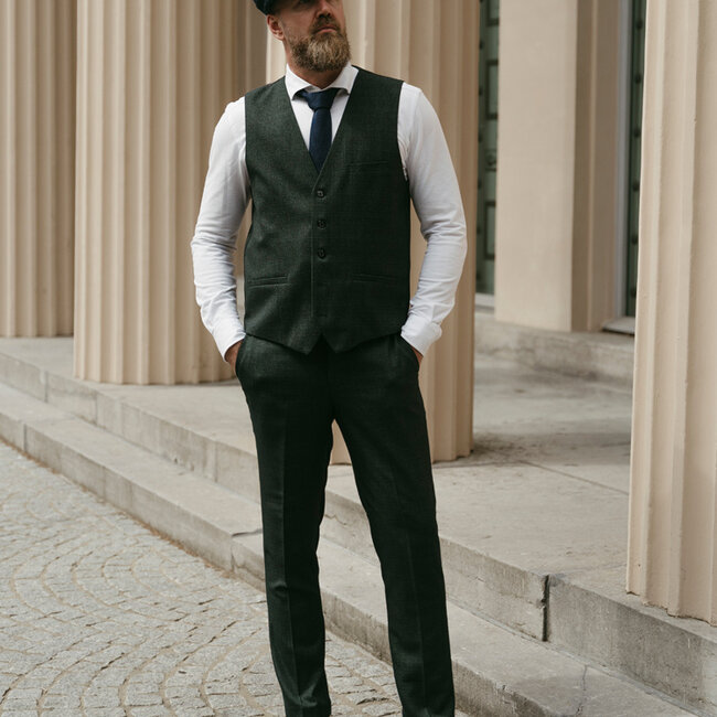 Cavani Graves Green | costume 3 pièces | Vert | Prince-of-Wales | Peaky Blinders