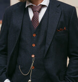 Maatpak voor heren | 3-delig pak | marineblauw Barleycorn | Finn Shelby | Peaky Blinders