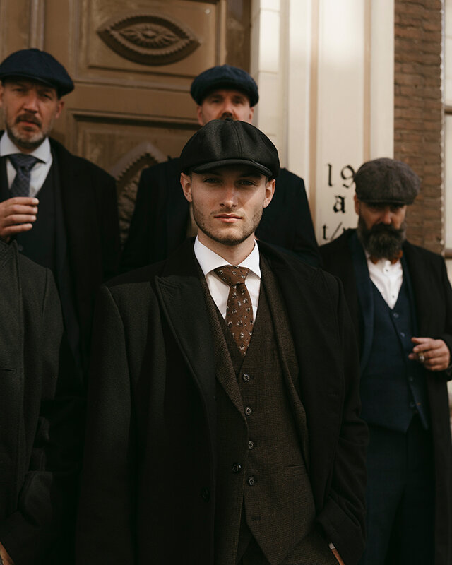 Cavani Caridi Brown | 3-delig pak | Bruin | Thomas Shelby | Peaky Blinders
