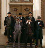 Cavani Mayfair PT | Costume homme | costume 3 pièces | Gris/Bleu | Thomas Shelby