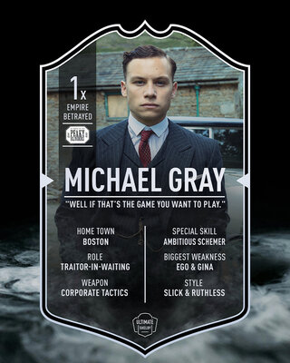 Michael Gray | Ultimate Card | Plexiglas Board | Peaky Blinders
