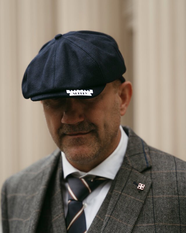 Cavani 3-teiliger Peaky Blinders Albert Anzug Grau - Konfektionsanzug