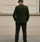 Costume sur mesure pour homme | costume 3 pièces | chevron vert | thomas shelby | peaky blinders