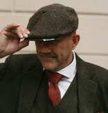 Costume sur mesure pour homme | costume 3 pièces | chevron vert | thomas shelby | peaky blinders