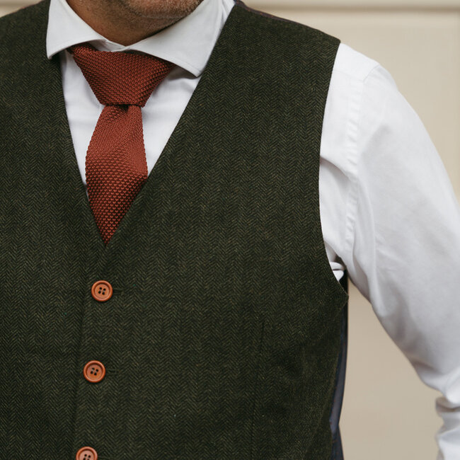 Costume sur mesure pour homme | costume 3 pièces | chevron vert | thomas shelby | peaky blinders