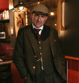 Maatpak voor heren | 3-delig pak | groen visgraat | thomas shelby | peaky blinders