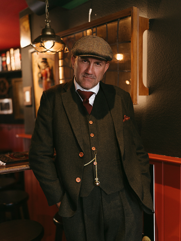 Tweed Pak Groen Visgraat | Peaky Blinders