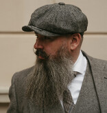 Costume sur mesure pour homme | costume 3 pièces | chevron gris | Thomas Shelby | Peaky Blinders