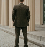 Traje sastre hombre | Traje 3 piezas | Espiga verde | Finn Shelby | Peaky Blinders