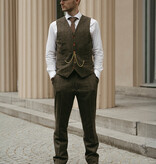 Traje sastre hombre | Traje 3 piezas | Espiga verde | Finn Shelby | Peaky Blinders