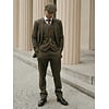 Men's tailored suit | 3-piece suit | green herringbone | Finn Shelby | Peaky Blinders