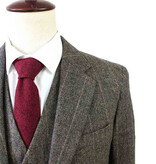 Traje sastre hombre | Traje 3 piezas | Espiga verde | Finn Shelby | Peaky Blinders