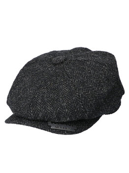 Heather Gorra Newsboy Negro