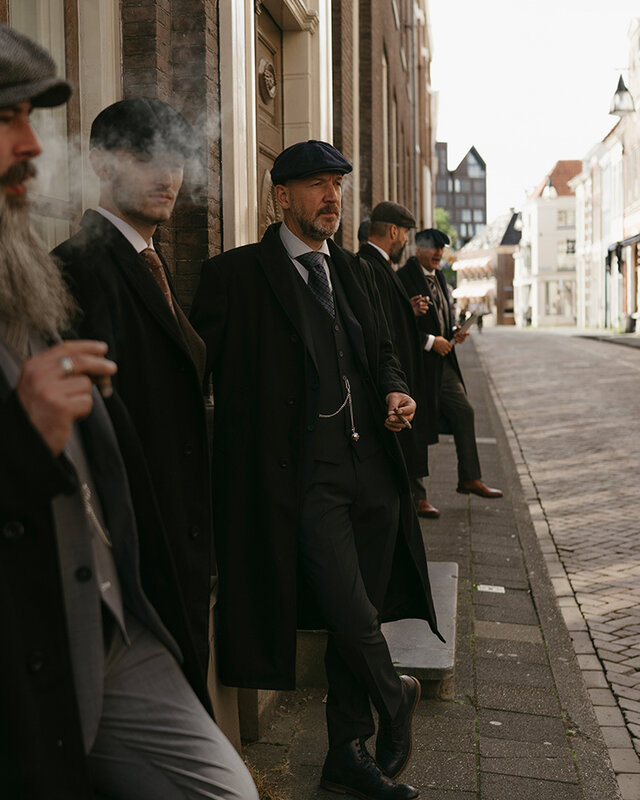 Cavani Mayfair Midnight | Costume homme | costume 3 pièces | Bleu nuit | Thomas Shelby