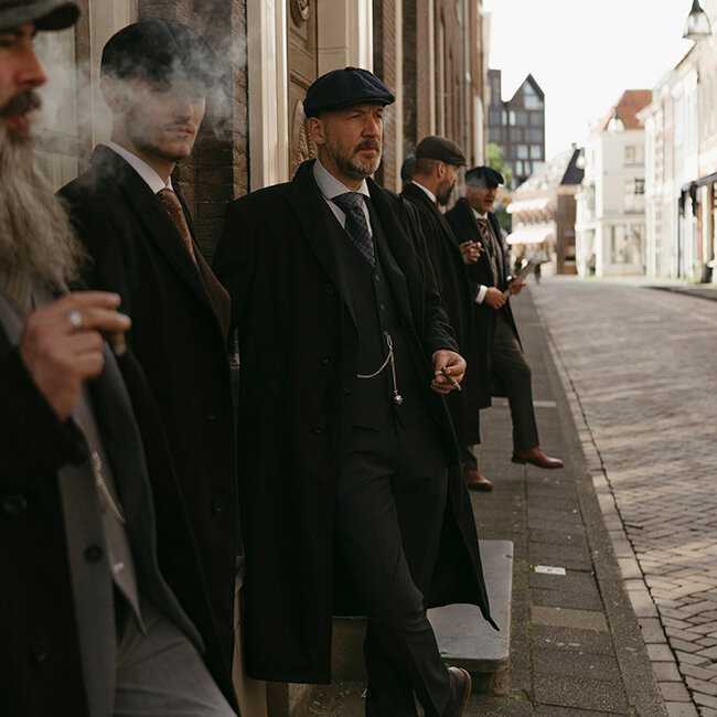 Cavani Mayfair Midnight | Costume homme | costume 3 pièces | Bleu nuit | Thomas Shelby