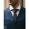 Gewebte Krawatte | blau/hellblau | Elegante Krawatte für Männer