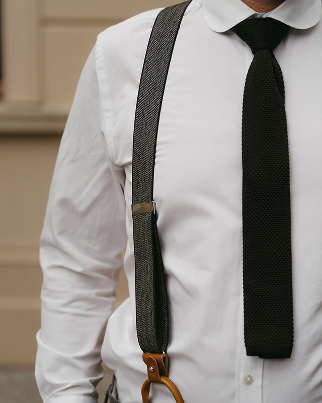 Sir Redman Luxe Stropdas | Zwart | Gebreid | Elegante stropdas voor mannen