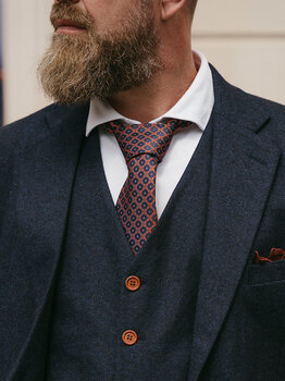 Sir Redman Woven Tie Saverio