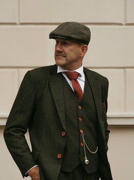 Sir Redman Knitted tie Rust brown