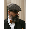 Gorra Arran | Harris Tweed | 8 paneles | Gris