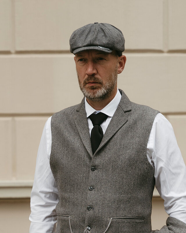 Gorra Shelby gris