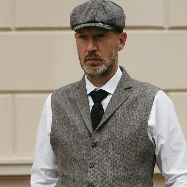 Gorra Shelby gris