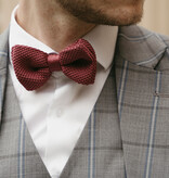 Sir Redman Luxe Vlinderdas | Mauve | Gebreid | Elegante vlinderdas voor mannen