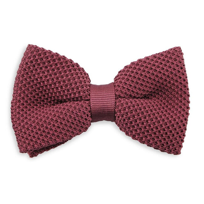 Sir Redman Luxe Vlinderdas | Mauve | Gebreid | Elegante vlinderdas voor mannen