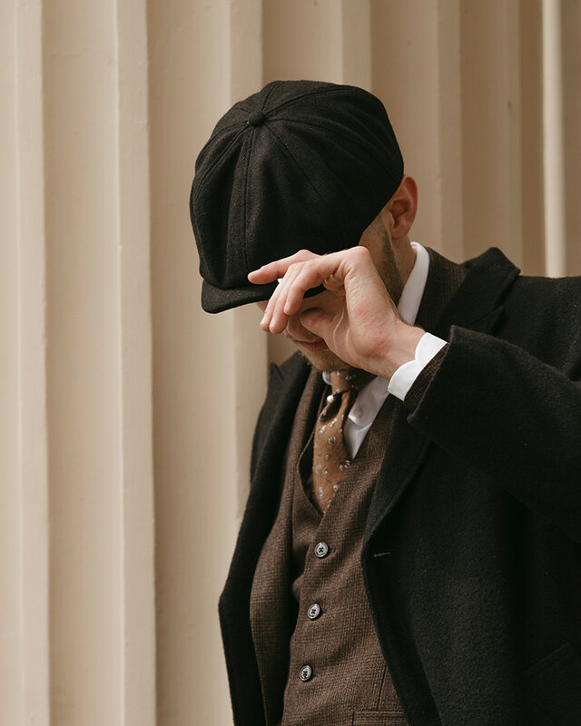 Gorra Shelby Negra fieltro