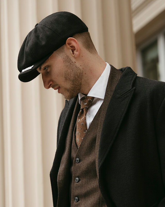 Gorra Shelby Negra fieltro