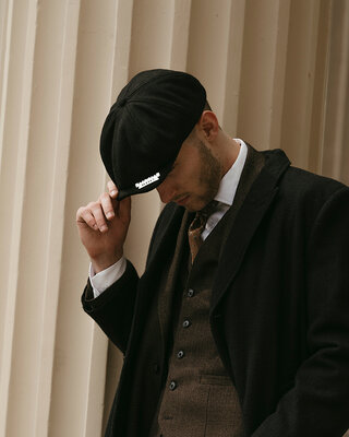 Gorra Shelby Negra fieltro