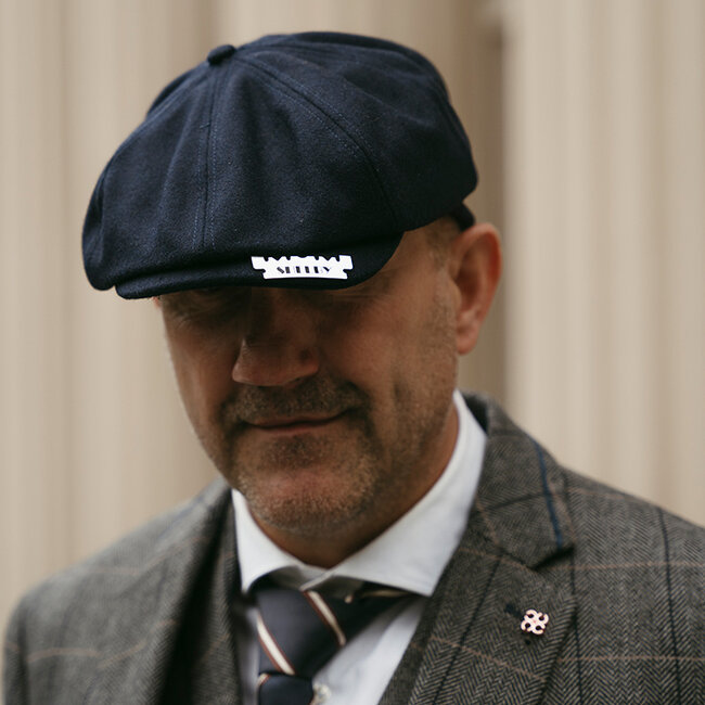 Gorra Shelby Azul fieltro
