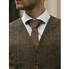 Woven Tie | brown/taupe | Elegant tie for men