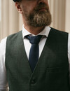 Cavani Caridi | Waistcoat | Green | Prince of Wales check