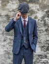 Cavani Carnegi bleu | Gilet | Chevron survérifié