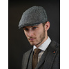 Heather Highland Cap | Harris Tweed | Classic Flat Cap | Grey