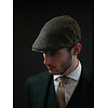 Heather Highland Pet | Harris Tweed | Klassieke Flat Cap | Groen
