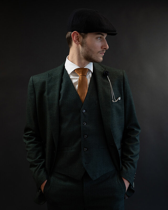 Sir Redman Klassische Krawatte | Cognac | Elegante Krawatte für Männer