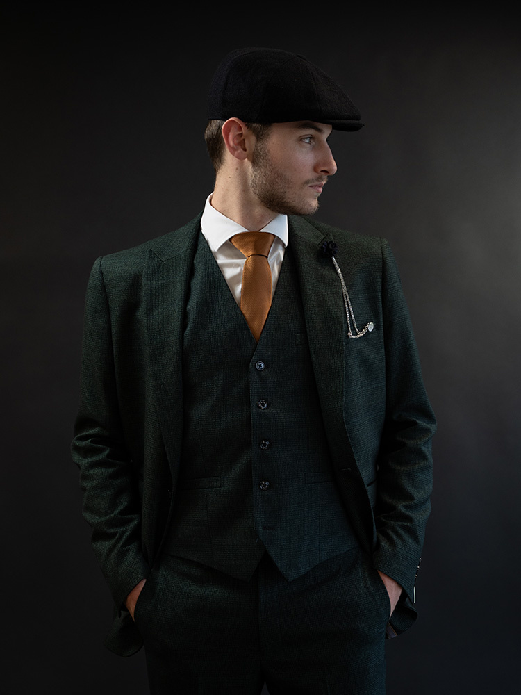 Sir Redman Cravate classique | Cognac | Cravate élégante pour homme