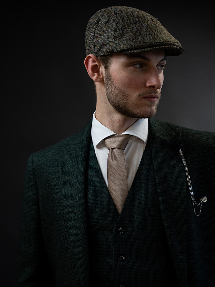 Sir Redman Klassische Krawatte | Taupe | Elegante Krawatte für Männer