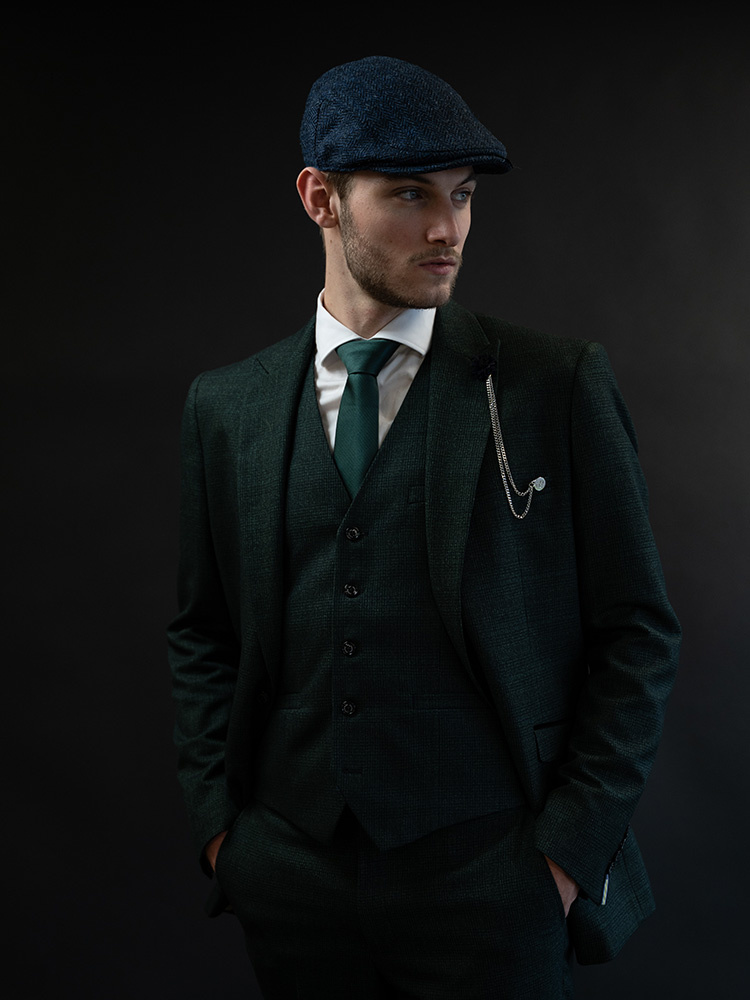Sir Redman Classic Tie | Green | Elegant tie for men
