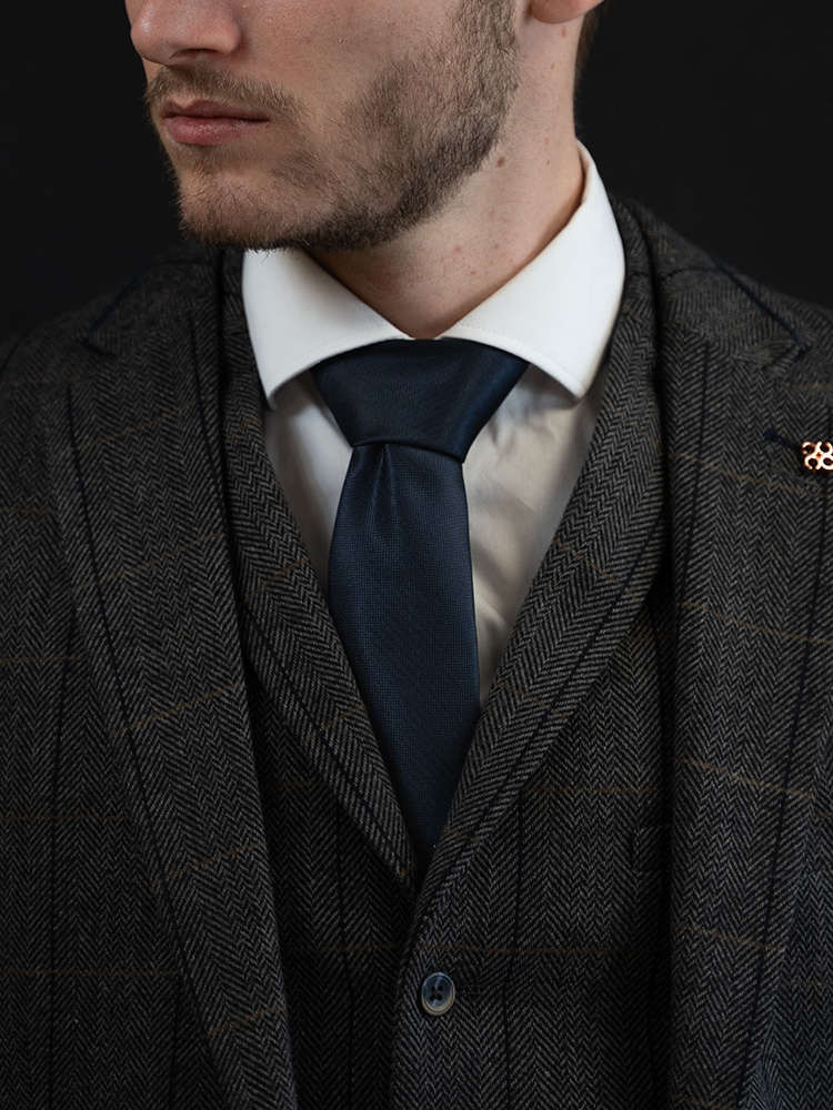 Sir Redman Classic Tie | Blue | Elegant tie for men