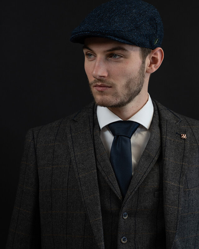 Sir Redman Cravate classique | Bleu | Cravate élégante pour homme